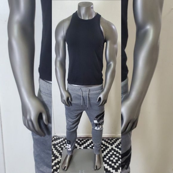 ECKO UNLTD FLEECE JOGGER PANT MEN'S WITH POCKET GREY SIZE L EMBROIDERED LOGO - Picture 3 of 8